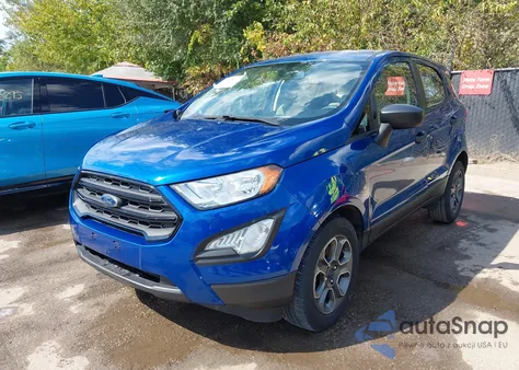 2018 Ford Ecosport S из США, поврежденный, VIN MAJ3P1RE3JC166340